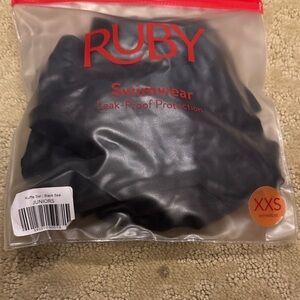 Ruby Love black period swimwear